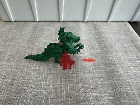 Lego Classic Green Dragon Minifigure with Red Wings Fire 6076 6082 6087