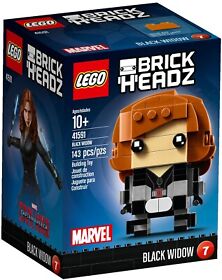 LEGO 41591 BrickHeadz Black Widow - Brand New Sealed Free Post
