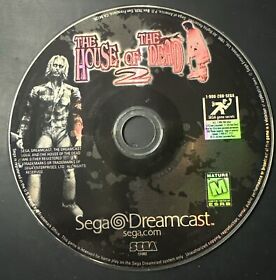 House of the Dead 2 (Sega Dreamcast, 1999) - Disc Only