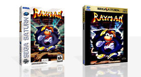- Rayman Saturn Replacement Spare Case + Box Art Work Cover Only