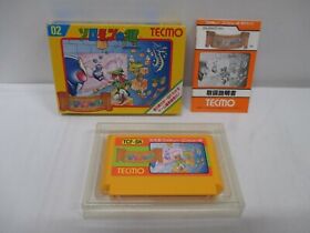 NES -- Solomon no Kagi / Solomon's Key -- Box. JAPAN Game. Work fully!! 10326