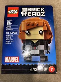 LEGO BRICKHEADZ: Black Widow (41591) Brand New Sealed Retired