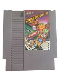 Vegas Dream (Nintendo Entertainment NES, 1990) Video Game
