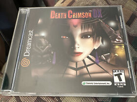 Death Crimson OX (Sega Dreamcast, 2001) Complete CIB Authentic Mint
