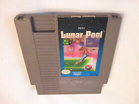 Cartucho de juego Lunar Pool (Nintendo NES) ¡Bonito!