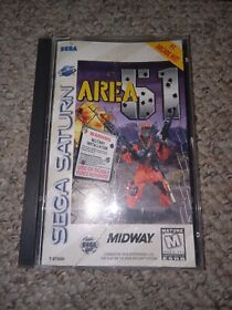 Area 51 (Sega Saturn, 1996) Complete