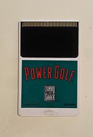 Power Golf (TurboGrafx-16) HuCARD Only Non-Trackable Fast S/H
