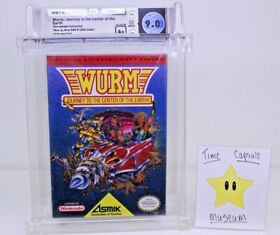 Wurm Journey to the Center of the Earth New Nintendo NES VGA WATA Grade 9.0 B+