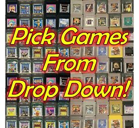 Nintendo GameBoy & Gameboy Color - Cartridge Only - You Pick! Authentic/Tested!