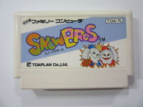 Snow Bros. FC Famicom Nintendo Japan