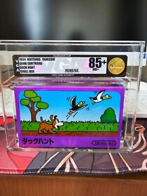 VGA 85 NM+ Unopened Duck Hunt Japanese 1984 Graded Nintendo Famicom JPN