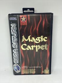 Magic Carpet Sega Saturn Complete PAL Free Uk P&p Tested