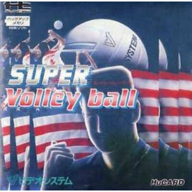 PC Engine Hu Card Software Super Volleyball