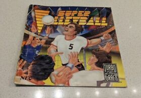 Super Volleyball (TurboGrafx-16, 1990) Manual only, no game