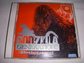 USED SEGA Dreamcast Godzilla Generations (language/Japanese)
