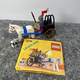 Lego Set# 6016: Knight's Arsenal - Vintage 1987 - w/Instructions