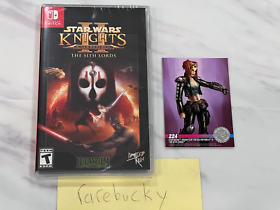 Star Wars Knights of the Old Republic II (Switch) NEW SEALED W/CARD,  MINT LRG!