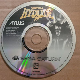 Sega Saturn Virtual Hydlide - Game Disc Only Authentic Tested Fast Free Shipping