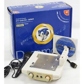Sega Dreamcast KARAOKE SEGAKARA Console Boxed HKT-4300 Tested System A10015684