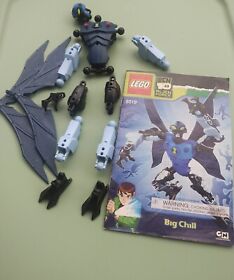 Lego Ben 10 Alien Force Big Chill # 8519 Incomplete With Instructions