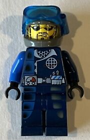 LEGO Alpha Team Minifigure alp015 CHARGE Diver from set 4790 Mission Deep Sea