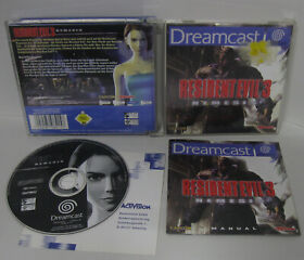 Resident Evil 3 - Nemesis  - Sega Dreamcast - OVP mit Handbuch