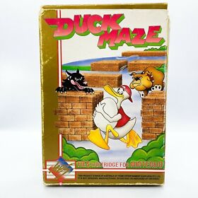Duck Maze - Boxed with Manual - NES Nintendo Game [dw]