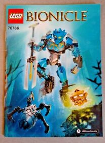 LEGO Bionicle 70786 GALI MASTER OF WATER Notice - Instructions Only