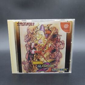 Marvel vs Capcom 2 New Age of Heroes Dreamcast with Manual Japan