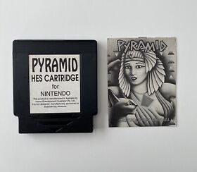 Pyramid (Nintendo NES Video Game PAL) HES Cartridge & Manual - Australian