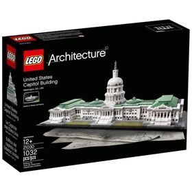 NEW! LEGO Architecture 21030 United States Capitol Building Kit 1032pcs