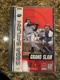 Grand Slam (Sega Saturn, 1997) Pre-owned w/ Case + Manual