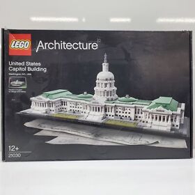 Lego Architecture 21030 United States Capitol Building Parts Manual Box