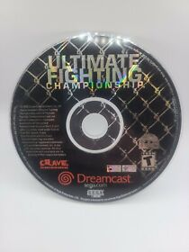 Ultimate Fighting Championship (Sega Dreamcast, 2000) DISC ONLY RaRe