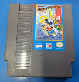 Mickey's Adventures in Numberland (Nintendo NES, 1994) ☆ AUTHENTIC ☆