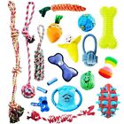 Pacific Pups Products 18 Piece Dog Toy Set with Dog Chew Toys, Rope Toys for ...