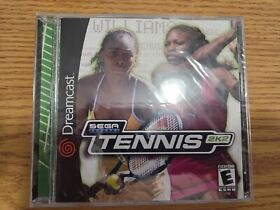 NEW SEALED Dreamcast Sega Sports Tennis 2K2*Black Spine*