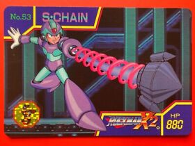 Rockman X2 TCG Card Japanese BANDAI Game Famicom 1995 Manga CAPCOM Japan CCG e