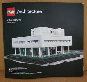 Lego 21014 Architecture Villa Savoye Like New with Instructions With Out Box 