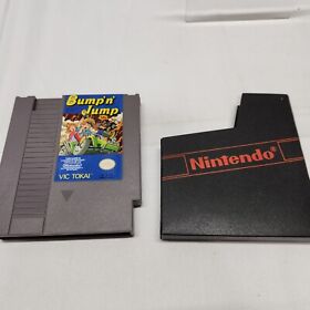 NES Bump’ N’ Jump CART ONLY Cleaned Tested Original Nintendo