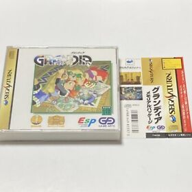 ESP Game Arts Sega Saturn Grandia Memorial Package Japan SS Game free shipping