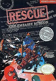 Rescue: The Embassy Mission (NES, 1990) ***CARTRIDGE ONLY***