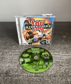 Toy Commander (Sega Dreamcast, 1999) Complete With Manual Tested Working