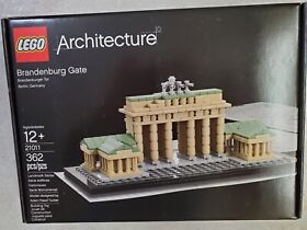 LEGO ARCHITECTURE: Brandenburg Gate (21011) 3 slight creases/box-FREE SHIPPING
