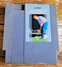 Jack Nicklaus' Greatest 18 Holes of Major Championship Golf (NES) - Tested/Works