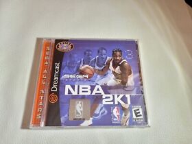 NBA 2K1 (Sega Dreamcast, 2000) New Factory Sealed.