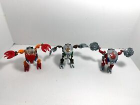 LEGO Bionicle" Pahrak-Kal 8577 +  Tahnok 8563 + Tahnok-Kal 8574