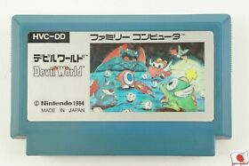 Devil World NES Nintendo Famicom From Japan