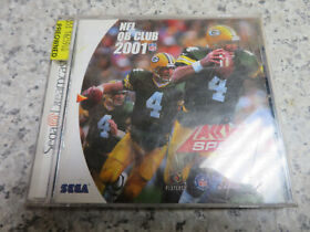 NFL QB Club 2001 Football  (Sega Dreamcast, 2000) *Complete* Quarterback