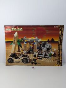 Lego System 5958 Mummy’s Tomb *Manual Only* Rare Retired Vintage